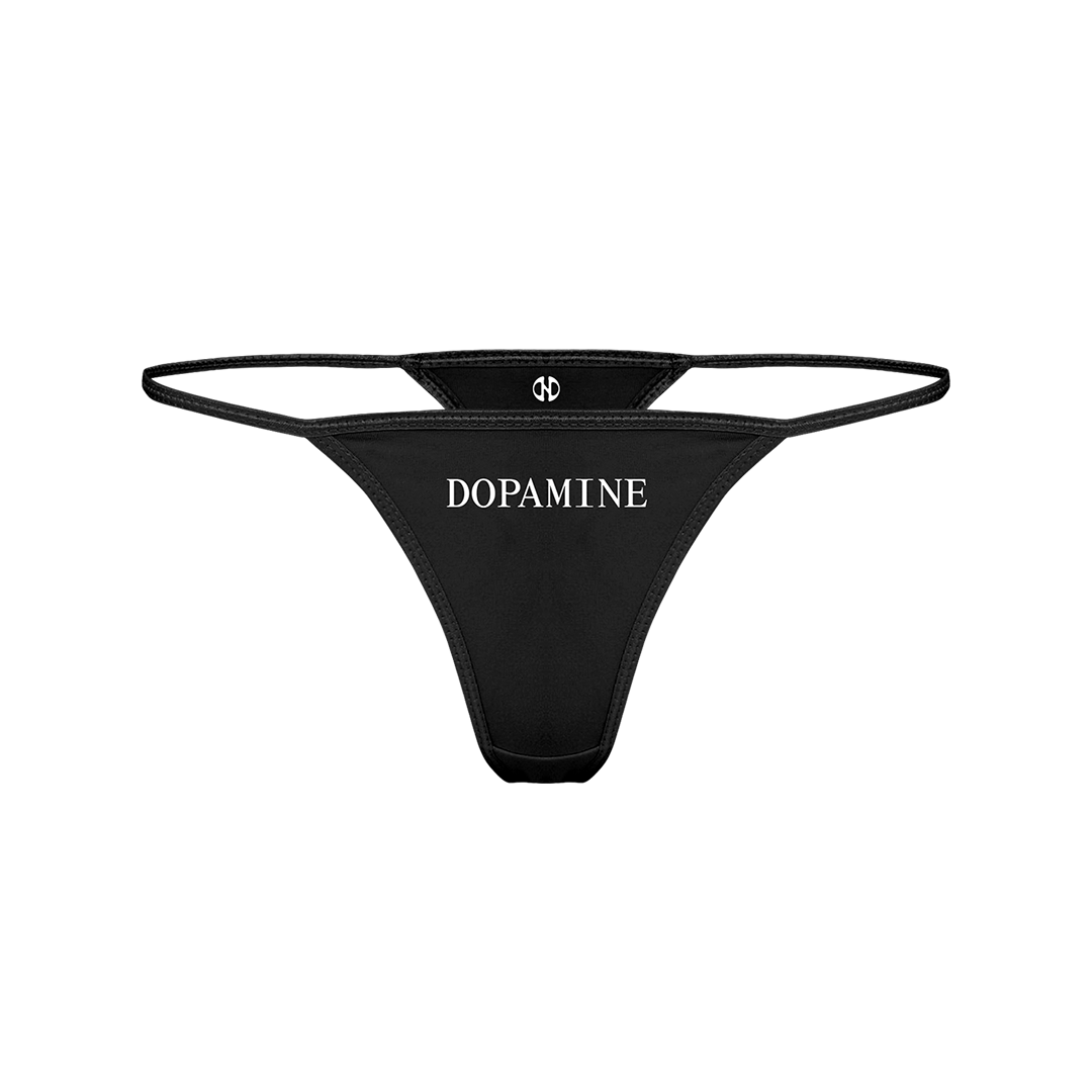 Dopamine Thong Set (Black/White)